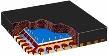 electronic component plastic package