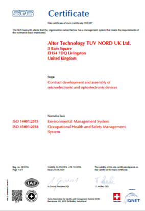 ATN UK ISO 14001 45001 SQS 2026