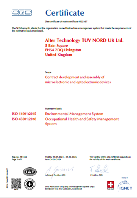 ATN UK ISO 14001 45001 SQS 2026