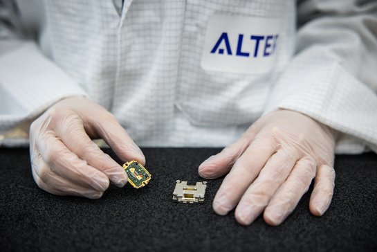 Testing electronic components at ALTER