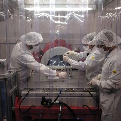 ALTER SPACE TEST CENTER Testing a small satellite